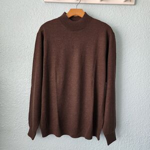 Murano Brown Turtleneck Sweater